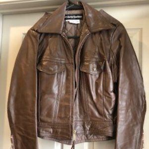 Vintage Harley Davidson Leather Motorcycle Jacket